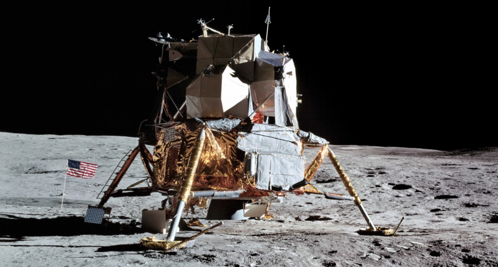 appollo 14 lunar module nasa moon
