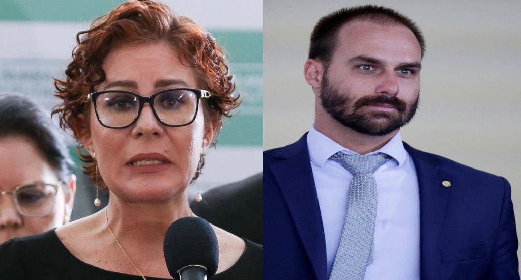 eduardo bolsonaro carla zambelli fled Brazil