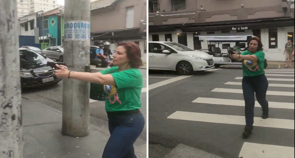 Italy defending woman who threatned to shoot man during political argument