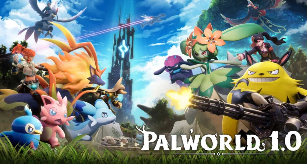 Palworld 1.0 launches today and has already reached 40 million players
