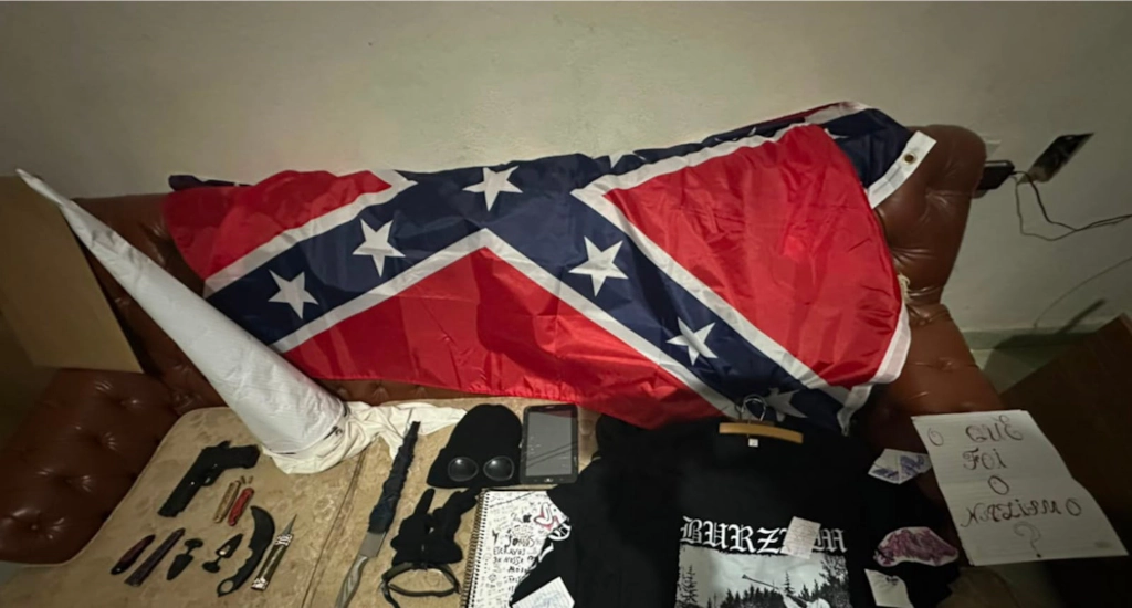 Terrorist group wanted to attack brazilian elections: They had U.S. confederate flags.
